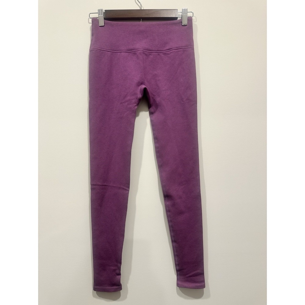 Fabletics NWT HIGH-WAISTED CLOUDRIB SEAMLESS LEGGING Purple Small